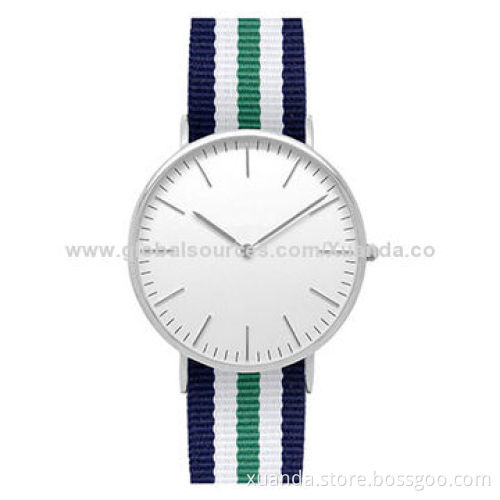 316L stainless steel, case mix color, nylon strap, unisex watches, Miyota movement, 5ATM
